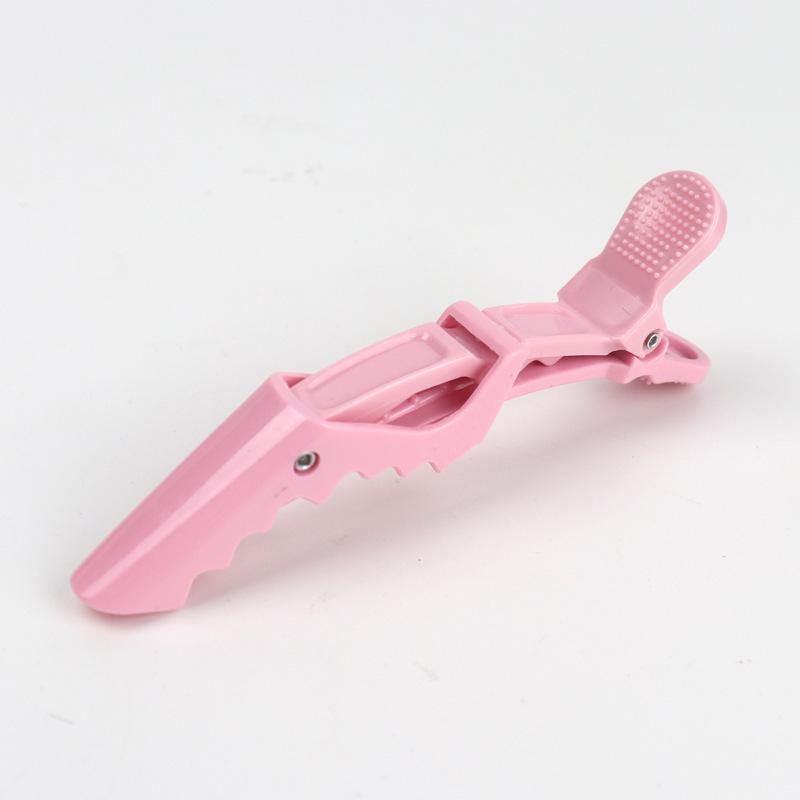 Traceless Styling Hair Clips for Hairdressers - Alligator and Duckbill Side Positioning Clips