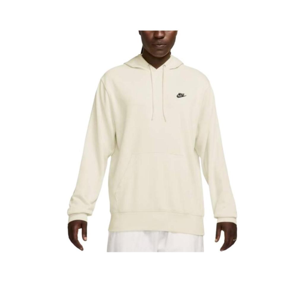Nike Logo Hooded Long Sleeve Sweatshirt Men Sweatshirts Sail FN3867-133