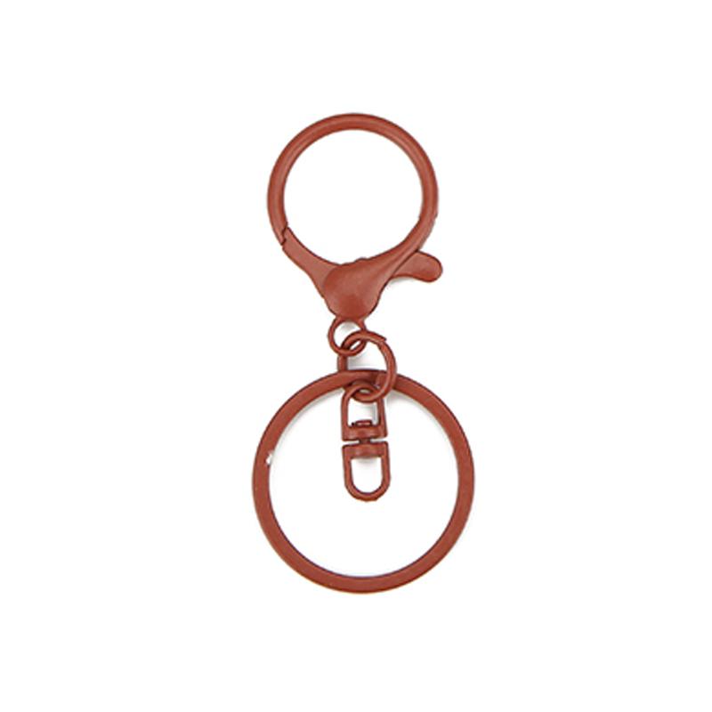 10pcs Metal Alloy Keychain Accessories Rotating Buckle Buckle Keyrings Key Chains Lobster Clasps Hooks Key Ring Jewelry Making