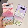 For LG G8X ThinQ Case Camera Protection Soft Clear Back Cover For LG V50S Thinq LGV50 ThinQ Phone Bumper Marble Skull Pattern