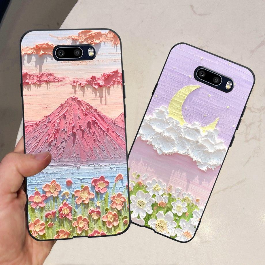 For LG G8X ThinQ Case Camera Protection Soft Clear Back Cover For LG V50S Thinq LGV50 ThinQ Phone Bumper Marble Skull Pattern