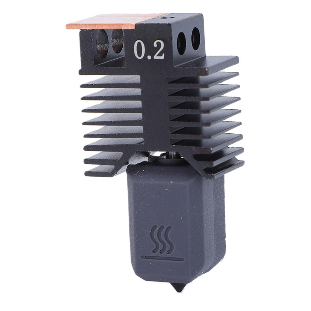 Hotend-Kit-Ersatz für Snapmaker U1 3D-Drucker 0,2 mm gehärtete Stahl-Düse 48 W Keramik-Heizblock Integriert