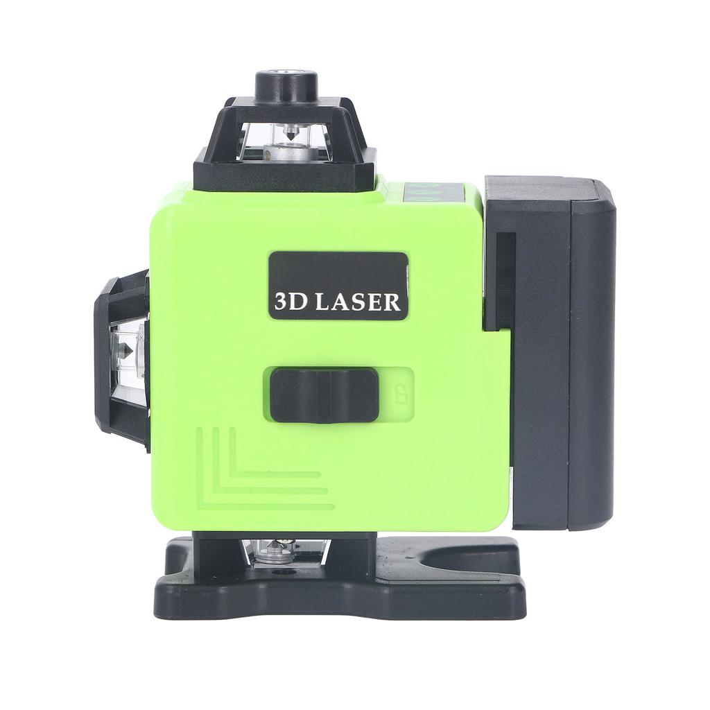 16 Line Cross Laser Leveler Self Leveling Horizontal Vertical Green Light Level 3x360 Degree