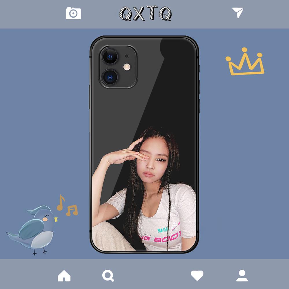 Jennie Kim Kpop Korean Case For iPhone Samsung Galaxy Redmi Note S 17 16 15 14 13 20 24 25 54 Pro Max Ultra Fe Tempered Glass Cover