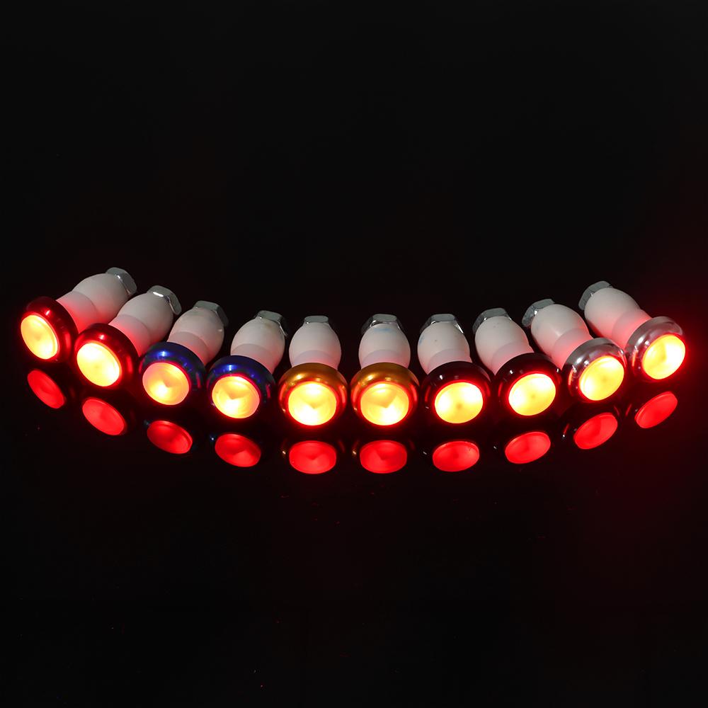 End Plug LED Cycling Indicator Lamp Safety Warning Lamps Turn Signal Lights Bicycle Handlebar Light
