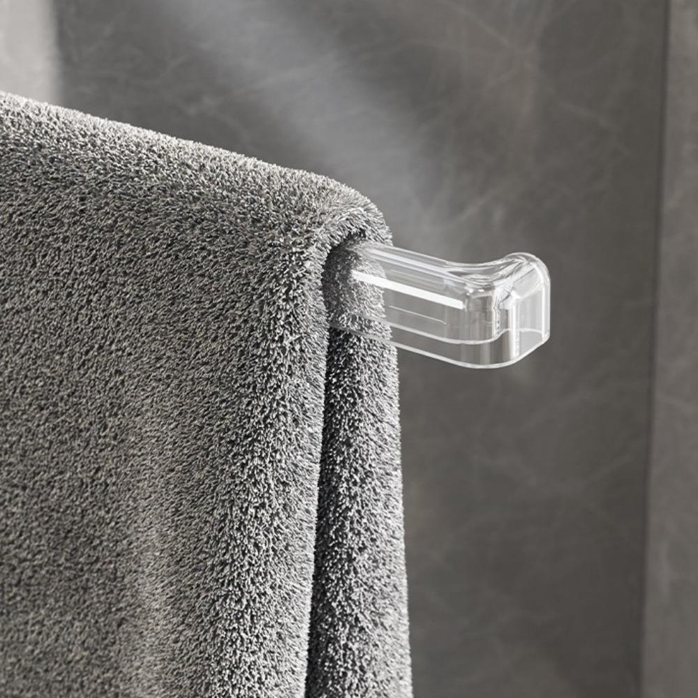 180°Rotating Suction Cup Towel Rack Multi-pole Clothes Hanger Bathroom Towel Pole  for Kitchen
