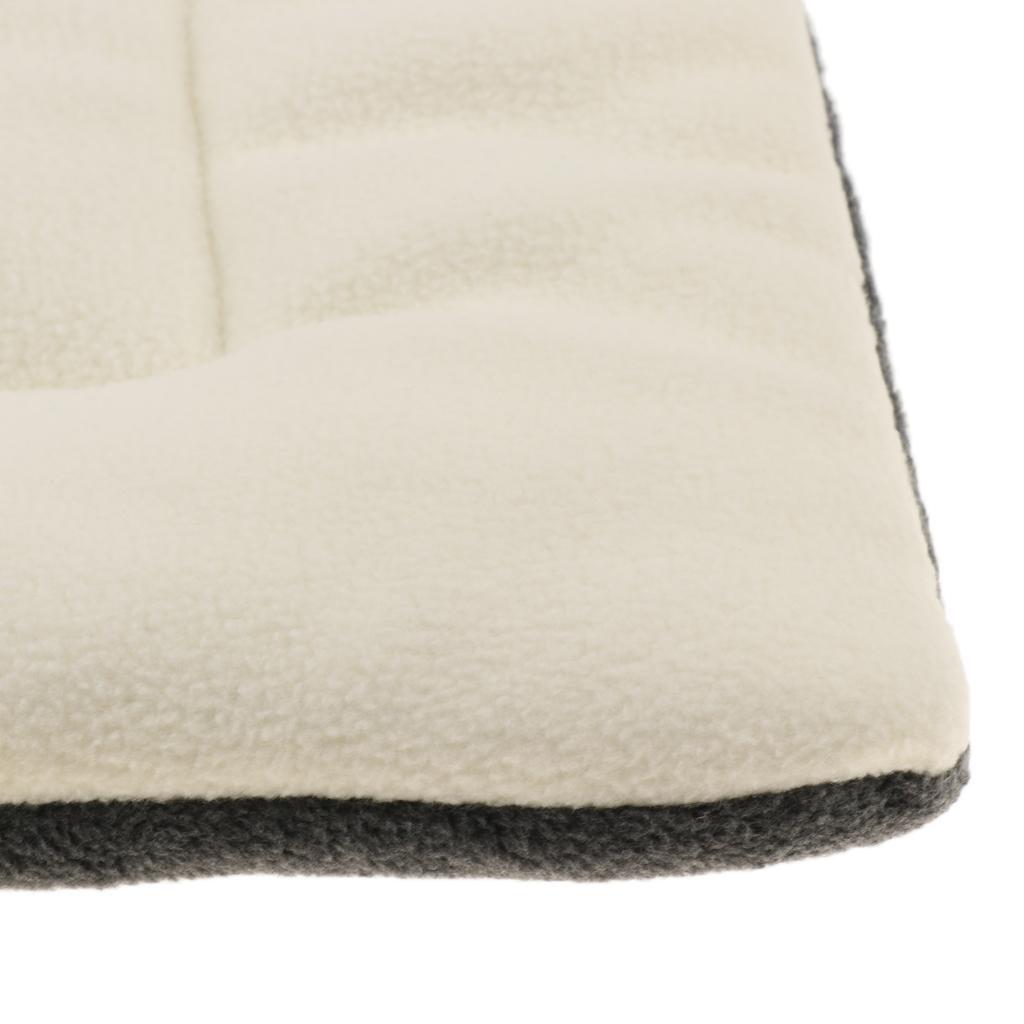 Warm Soft Pet Dog Puppy Cat Kennel Cage Pad Bed Cushion Fleece Mat Nest 