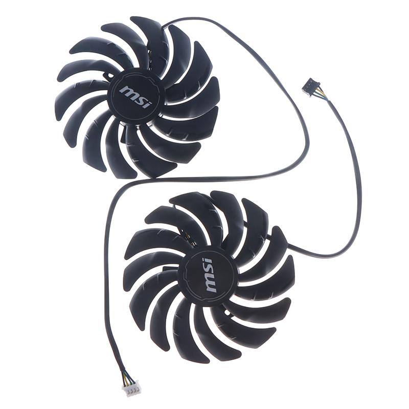 Video Card Fan For Msi Geforce Rtx 3070 3060 3060Ti Ventus 2X Oc 95Mm Pld10010S12Hh Rtx3060 Rtx3070 Rtx3060Ti Gpu Cooling Fan