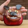 First Layer Cowhide Creative Puppy Change Bag Children'S Animal Cute Cartoon Hand Carry Flip Bag Key Bag Gift