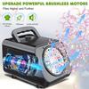 Bubble Machine, Automatic Bubble Blower Electronics Bubble Maker for Kids 15000+ Bubbles Per Minute with 2 Speeds, Outdoor Bubbl