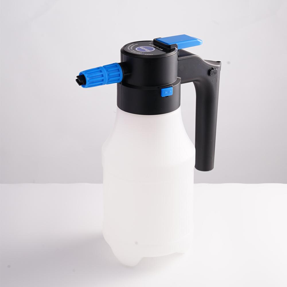 1.5l Electric Car Foam Sprayer Handheld Foamer 2600mah Rechargeable Battery Powered Foam Generator For Car Wash E1e7