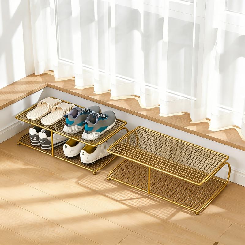 1pc Shoe Rack Under-Bed Shoe Organizer for Dorm Rooms Space-Saving Multi-Layer Shoe Cabinet for College Dormitories