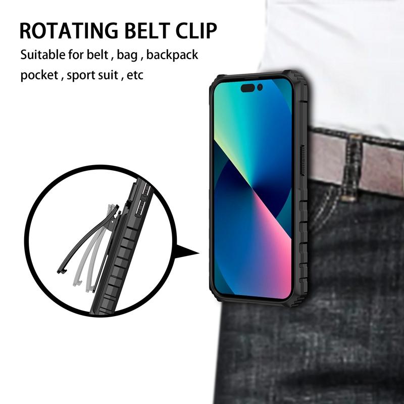 Military Armor Case for Samsung Galaxy S24 S23 FE S22 Ultra S21 S20 Note 20 Ultra Cover Belt Clip Holster Kickstand Full Protective Cover