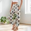 Women's Pocket Drawstring Trousers High Waist Yoga Bohemian Printed Casual Pants