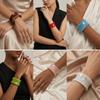 Multiple Colors Acrylic Open Bangles Marbled Geometric Cuff Bracelet Wide-Surface Bracelets  Couple
