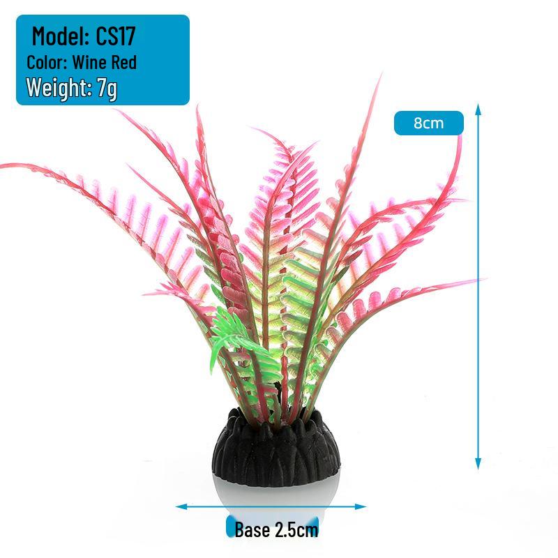 Yapay Akvaryum Dekorasyonu: Plastik Su Bitkileri ve Çiçekleri