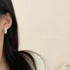 Korean Style C-Shaped Millet Bead Ear Cuff - Simple, Versatile, and Fashionable Earrings for Women