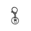 Alloy Lobster Clasp Keychain Pendant Set: 8-Shaped Buckle & Four-Section Chain Jewelry Accessories.