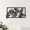 Metal Leaf Wall Art Rustproof Sculpture Outdoor Garden Decor