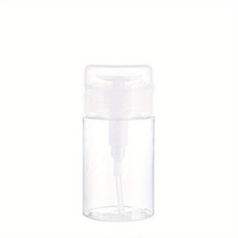 2pcs 100ml Storage Refillable Bottles Empty Liquid Press Pump Dispenser Nail Art Polish Remover Cleaner Makeup Manicure Tools