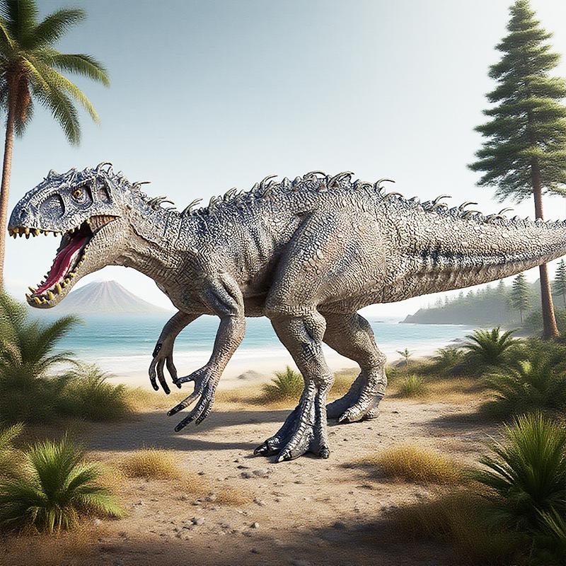Large Tyrannosaurus Rex Dinosaur Toy Figure - Jurassic Animal Model Gift for Children