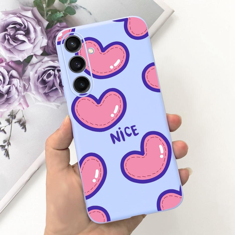For Cover Samsung Galaxy A15 Phone Case Fashion Pattern Soft Silicone Cover For Samsung A15 Hoesje A 15 GalaxyA15 SM-A155F Funda