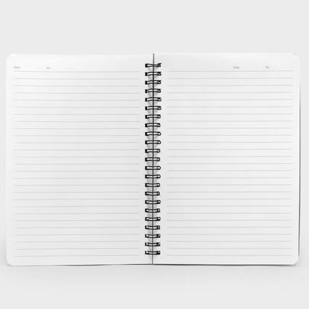 Kraftpappersomslagsanteckningsbok A5 (15,2 x 21 cm, 0,5'-9,92" x 0,6'-10,7") 60 ark