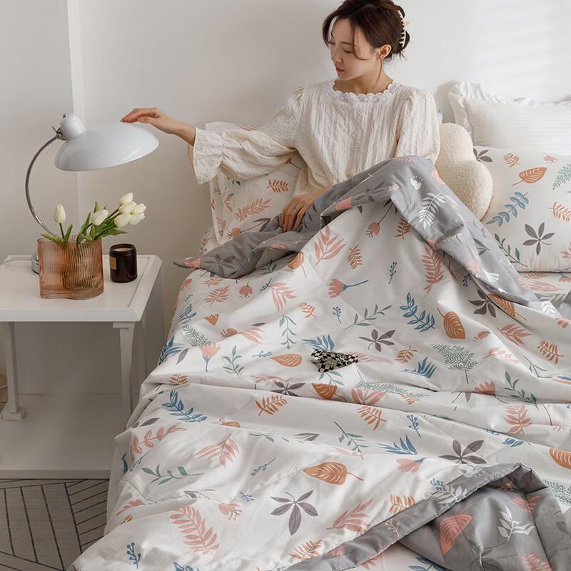 Yalu Dora Garden Cotton Summer Quilt