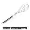304 Stainless Steel Thickened Whisk & Hand Mixer for Dough/Eggs