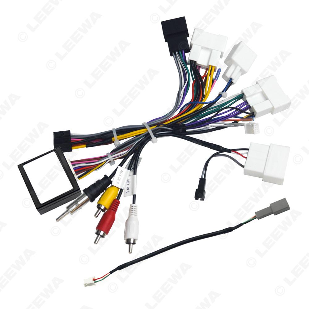 Compatible Power Cable for Toyota 2022: Prado, Highlander, Levin, Corolla Cross, Frontlander, Venza - Large Screen Navigation.