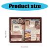 Vintage Scrapbook Kits Tape Sticker Background Paper Journaling Supplies