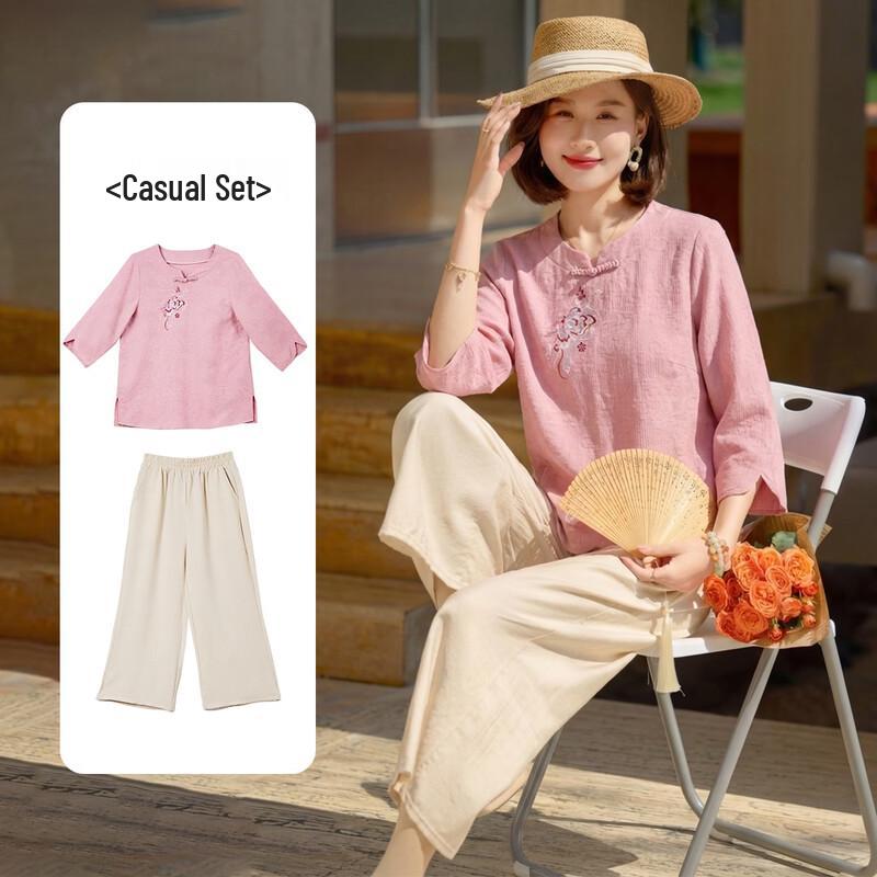 

Baolianduo Women s Summer Casual Two-Piece Outfit 3XL