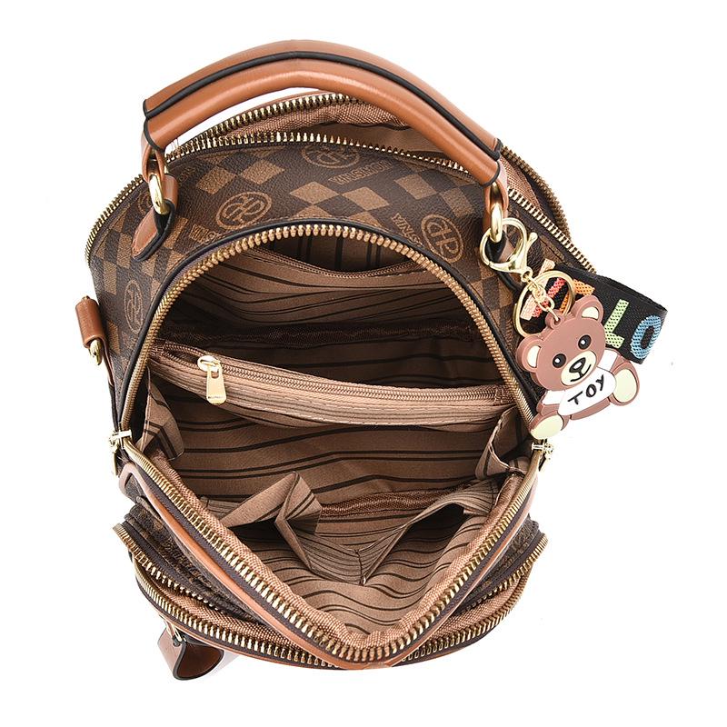 2025 Damen Trendrucksack & Umhängetasche mit Print - Vielseitige Zwei-Wege-Schultertasche