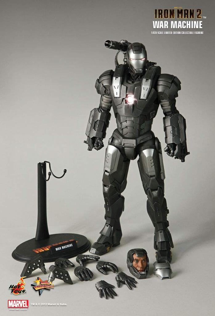 Figurka Hot Toys MMS120 - Marvel Comics - Iron Man 2 - War Machine Mark 1
