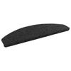 Self Adhesive Stair Protectors 15 Pcs Black 80 X 28 X 3.5 Cm