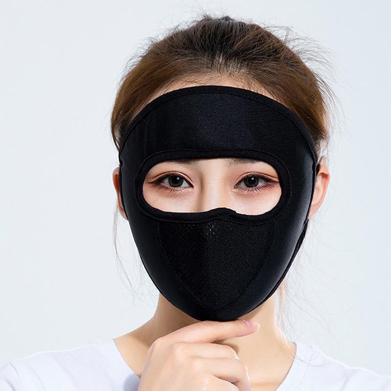 Summer Ice Silk Face Balaclava Full Cover Summer Sun Ultra Uv Protection Thin