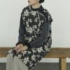 Johnature Women Vintage Jacquard Floral Dresses O-Neck Sleeveless Cotton Knitted Soft Robes Spring Chinese Style Dress
