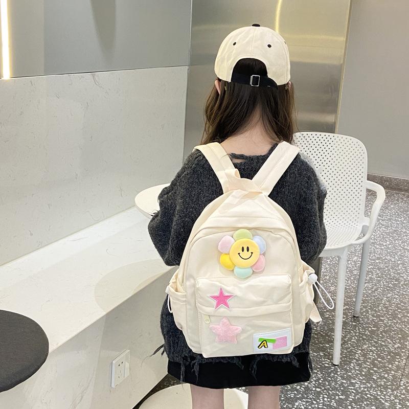 Children's school bag niche small fresh kindergarten backpack girl primary school student travel light backpack