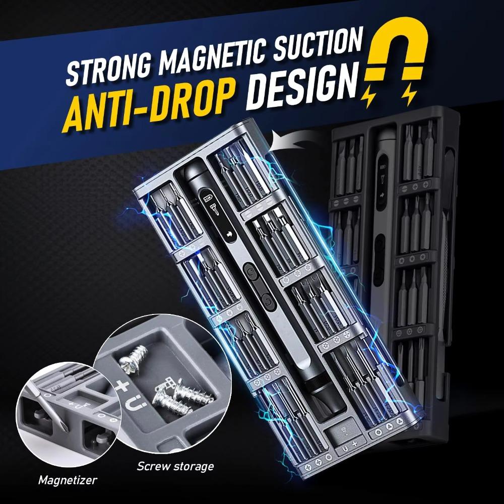 Precision Magnetic Screwdriver Set Magnetic Screw Driver Bit Kit  for Computer/Eyeglass/Watch