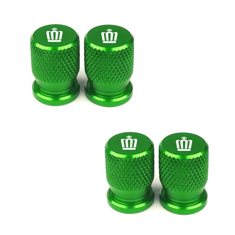 

4pcs Car Wheel Tire Valve Caps Aluminum Airtight Covers Badge Emblem for Toyota Crown Accessories