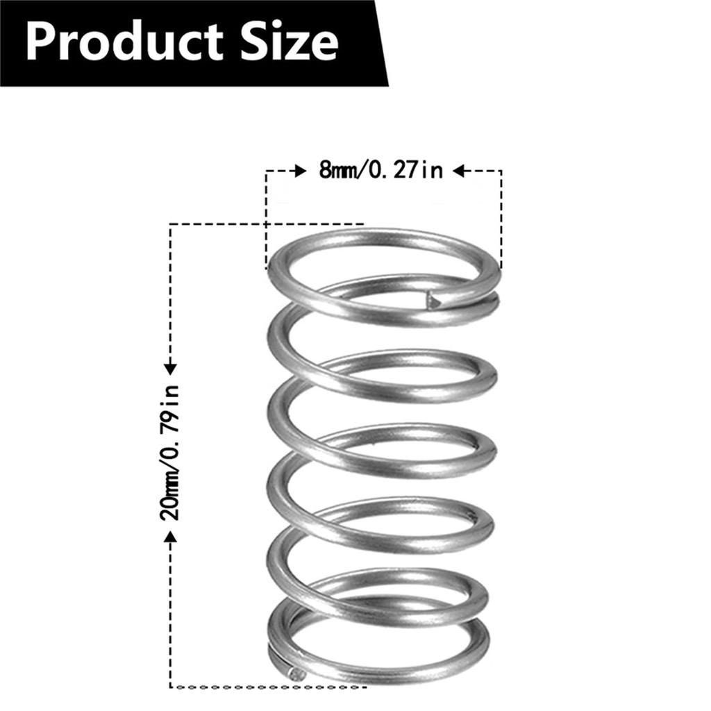 Pack of 10 Coffee Machine Springs Metal Coffee Machine Modification Set Espresso Machine Springs Spring Modifications