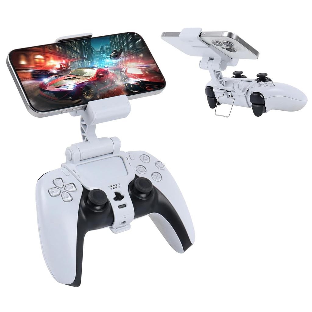 Phone Clip for PS5 Controller Mobile Gaming Mount Bracket Holder Adjustable Stand Clamp For PlayStation 5 Dualsense Gamepad 5