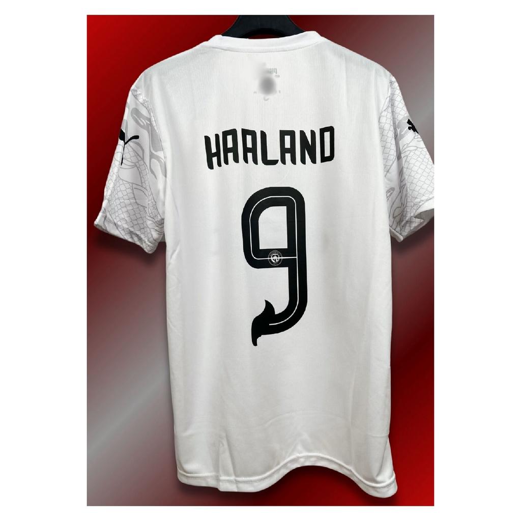 TO. Haaland Year Of The Dragon Special Design Adult White Color Jersey