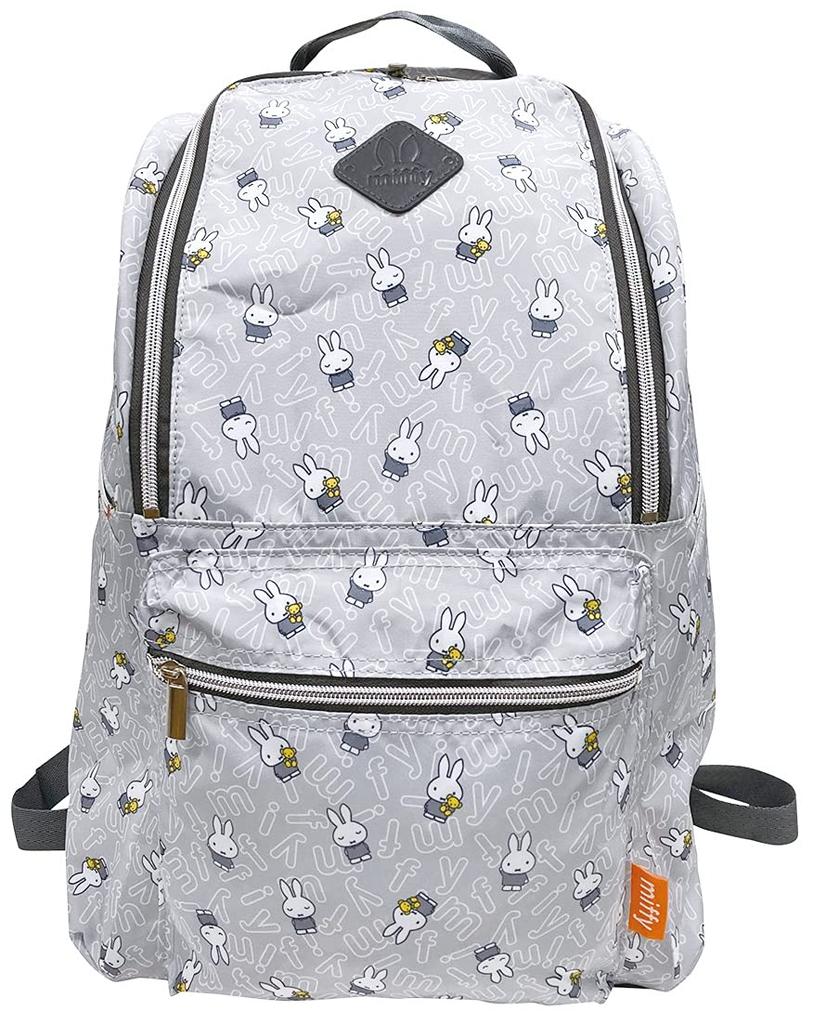 iPlanning Miffy Mother Backpack W28 x H40 x D18cm K2073 Gray