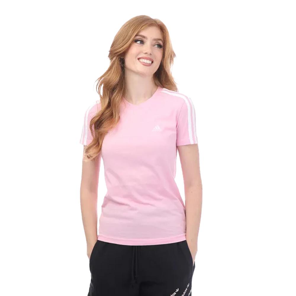 Adidas Womens/Ladies Essentials 3 Stripes Slim T-Shirt