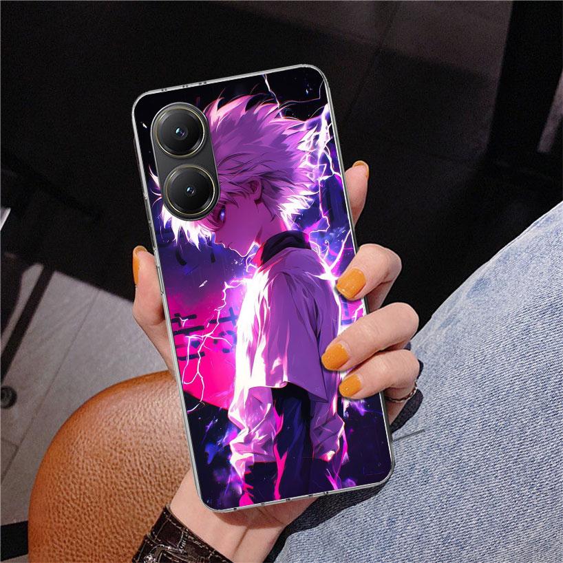 Huner X-Hunters Killua Phone Case For Xiaomi Poco X7 X6 X5 Pro F7 Ultra Redmi 15C 15 13C 13 12C 12 10 10A 10C 9 9A 9C 9T Cover P