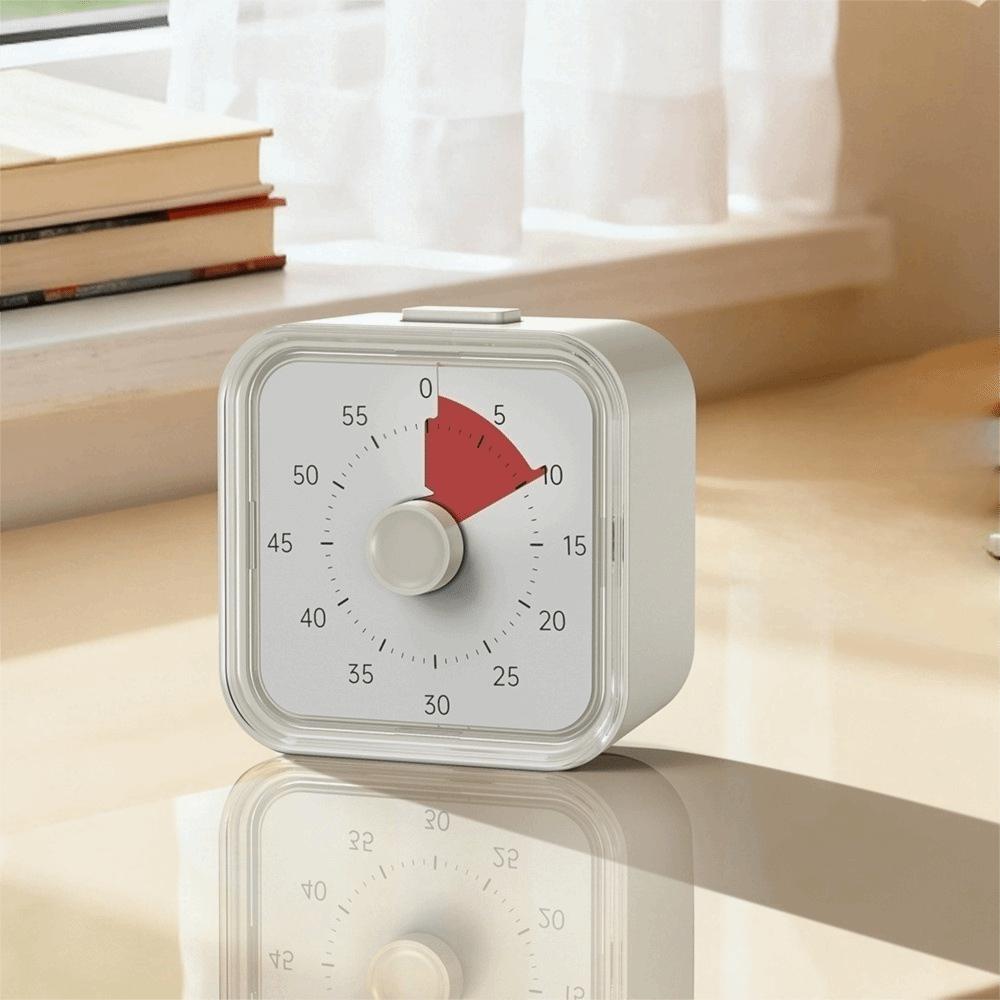 Ultra Silent Visual Timer 60 Minutes Kitchen Timer Countdown Alarm Clock  Kitchen Cooking