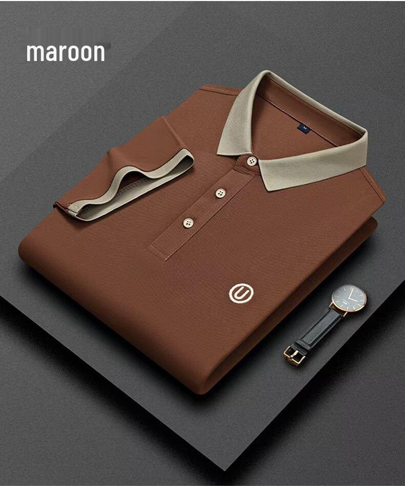 Pánská letní polokošile Slim Fit - Trendy 2023 korejský styl s krátkým rukávem