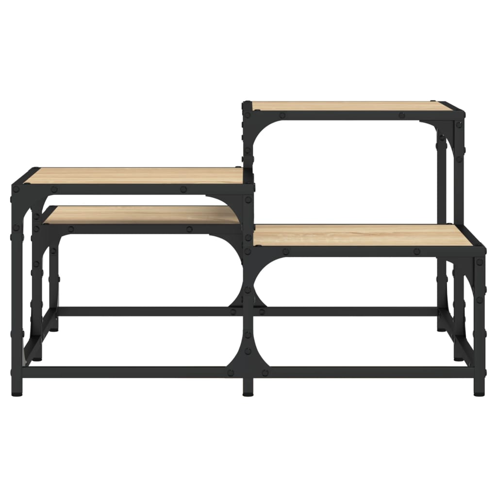  Coffee Table, Sonoma Oak Color, 68x68x40 Cm