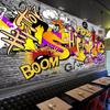 Photo Wallpaper 3D Graffiti Mural KTV Bar Background Wall Painting Restaurant Modern Creative Wall Papers For Walls 3D